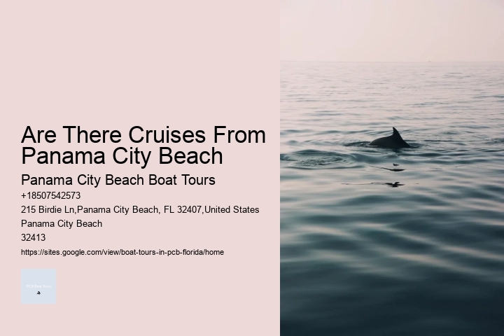 Are There Cruises From Panama City Beach Panama City Beach Boat Tours Are There Cruises From Panama City Beach