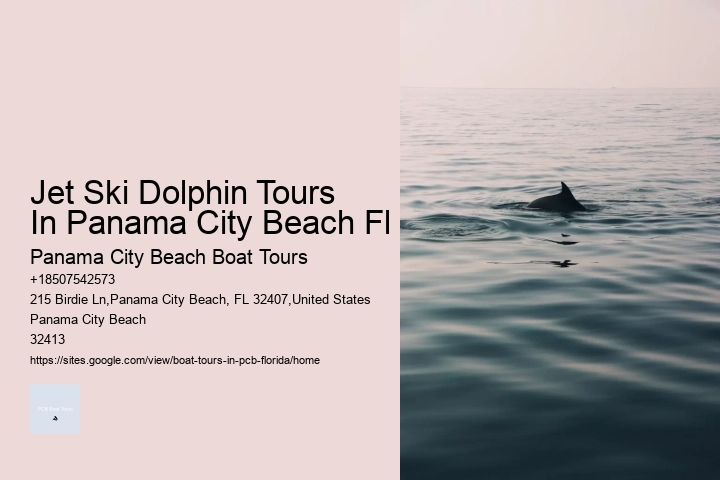 Jet Ski Dolphin Tours In Panama City Beach Fl Panama City Beach Boat Tours Jet Ski Dolphin Tours In Panama City Beach Fl