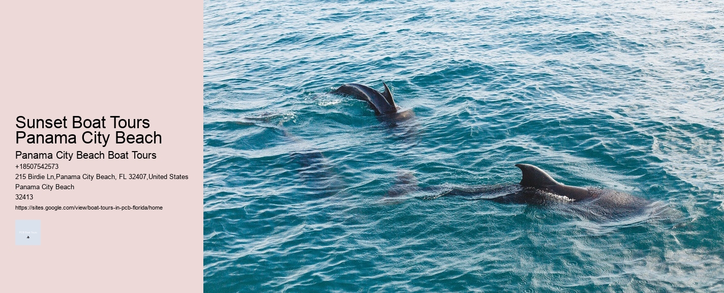 Sunset Boat Tours Panama City Beach Panama City Beach Boat Tours Sunset Boat Tours Panama City Beach