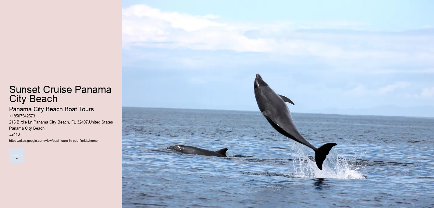 Sunset Cruise Panama City Beach Panama City Beach Boat Tours Sunset Cruise Panama City Beach