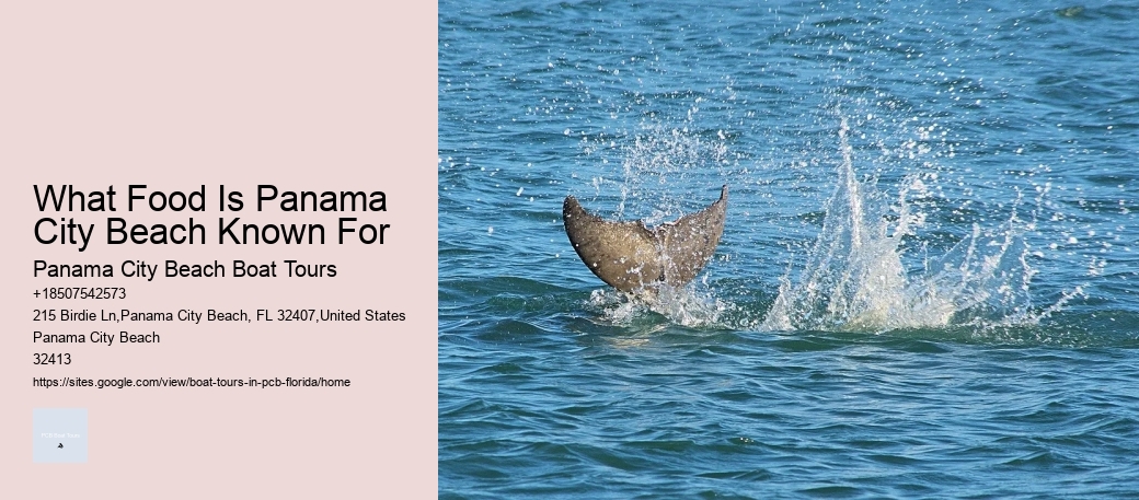 What Food Is Panama City Beach Known For Panama City Beach Boat Tours What Food Is Panama City Beach Known For